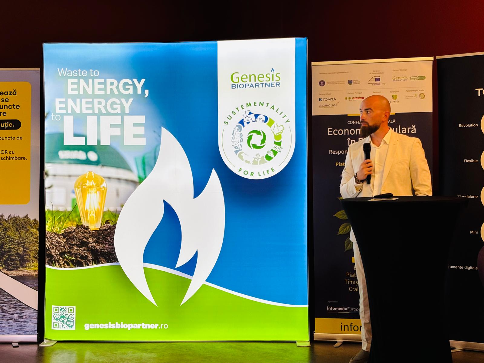 Economia circulară în practică: soluții reale prezentate de Genesis Biopartner la Piatra Neamț