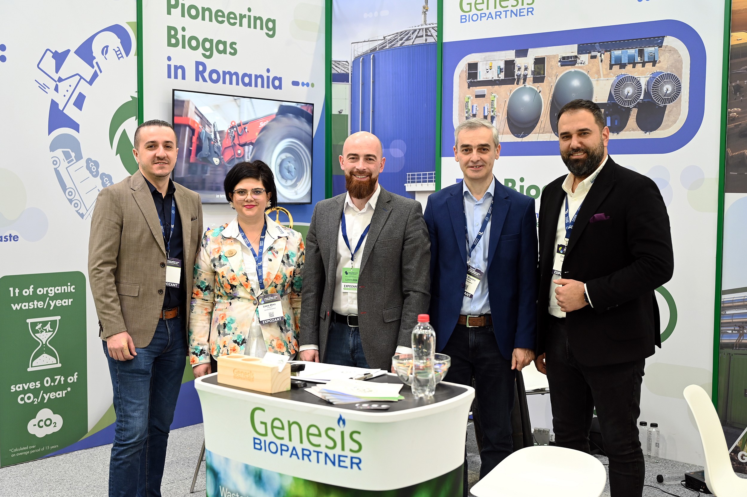 Genesis Biopartner la Green Energy Expo & Romenvirotec 2026: dialog, parteneriate și soluții reale