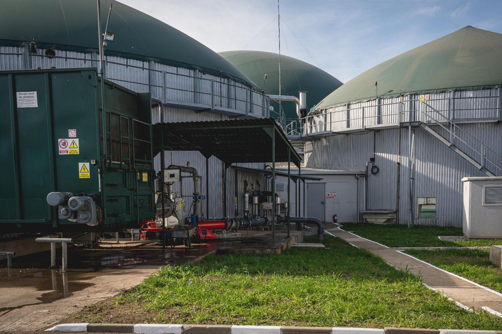 Fabrica de biogaz Genesis Bio1, la capacitate maximă