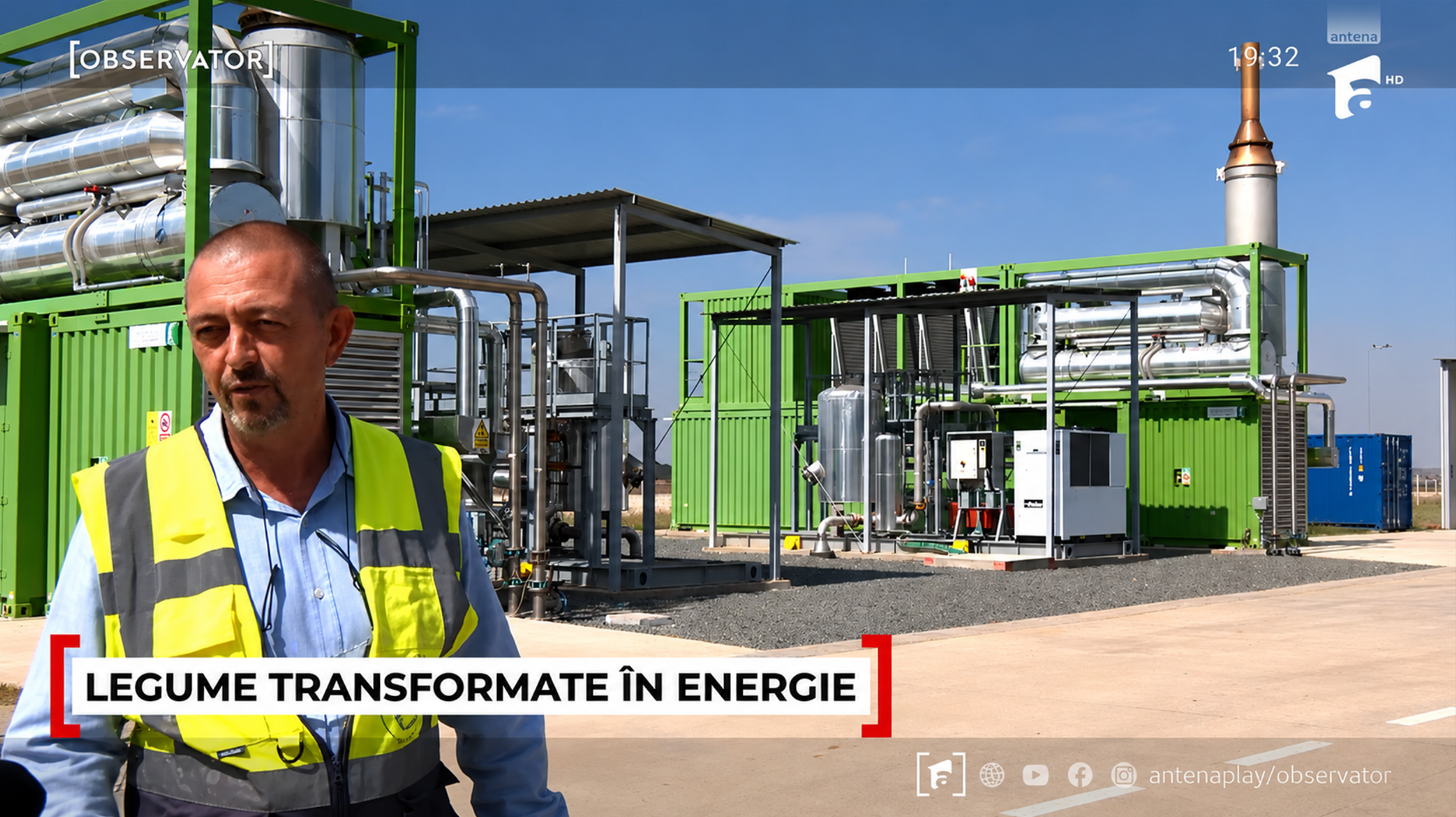 Observator Antena 1  a prezentat proiectul pilot de la Timișoara și stația Genesis Biopartner din Pișchia